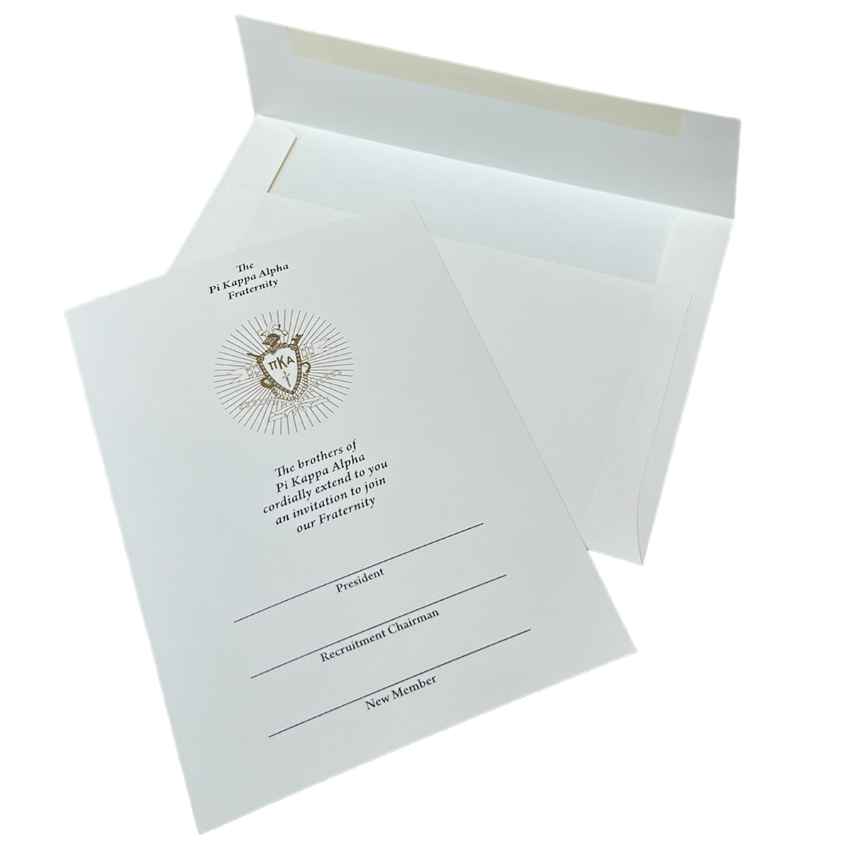 Bid Card - White