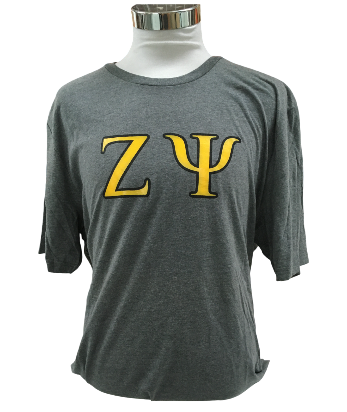 Gray Letter T-Shirt